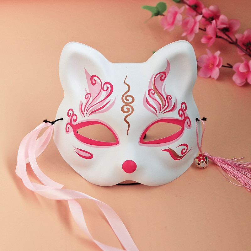 Masque Japonais Chat Porte-Bonheur